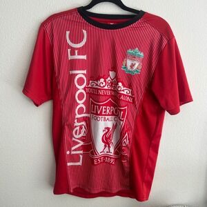 Liverpool FC Soccer Jersey Football Club Red Medium Official LFC Product‎